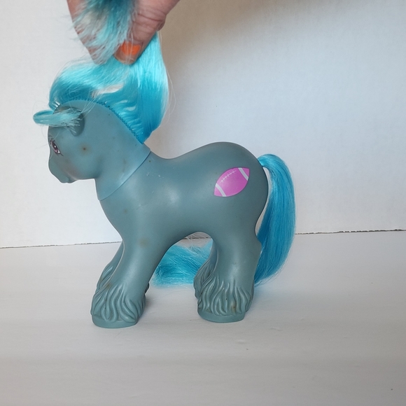 Vintage 1980s G1 My Little Pony Big Brother "Quarterback" (flawed!) - Picture 3 of 9